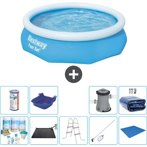 Bestway Piscina Bestway Fast Set Rotonda - 305x76 cm - 7-pezzi  S21377 (1/5)