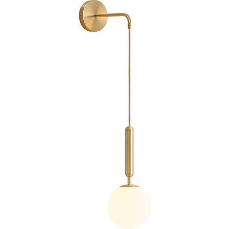 Suspension vintage en verre couleur bronze, douille E27, style rustique antique, avec disque de fixation, encastrée au plafond, dorée. (1/4)