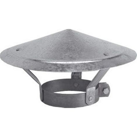 Chapeau de pluie Burgerhout Ø92-98mm Aluminium brut