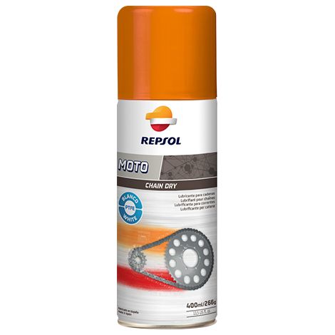 Lubricante seco para cadenas de bicicleta 400 ml Repsol Qualifier Chain Dry
