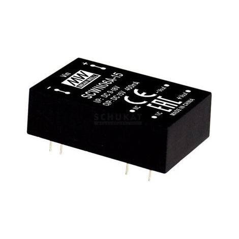 Convertidor MEAN WELL SCWN06A-05 6 W 1 A salida