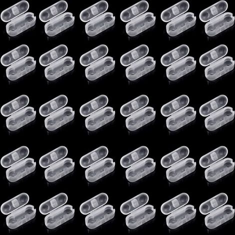 Confezione da 30 connettori a catena in plastica per tende verticali - Catena di ricambio per tende veneziane - Accessori a catena di ricambio per tende veneziane (1/4)