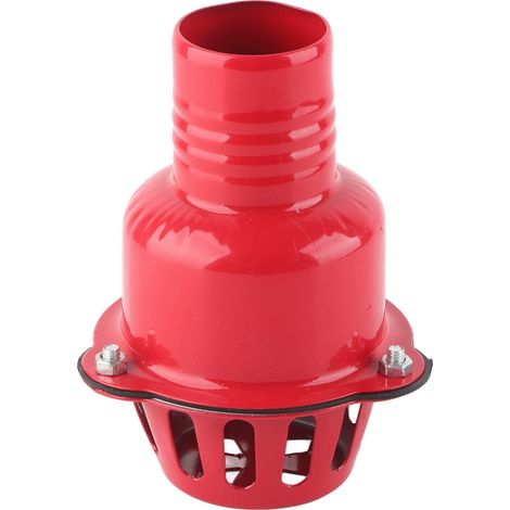2in Water Pump Filter Bottom Check Valve Wear Proof Aluminum Alloy Pump Foot Valve for Gasoline Diesel Engine