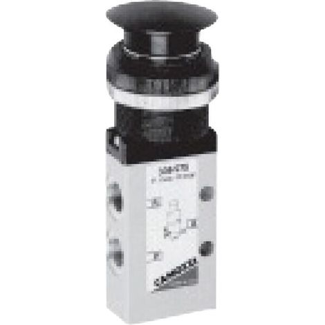V谩lvula 3/2 pulsador CAMOZZI 338975 (1/2)