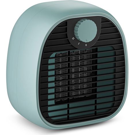 Chauffage d'appoint portable efficace 1000 W Chauffage de bureau électrique en céramique PTC d'intérieur pour le bureau à domicile (1/5)