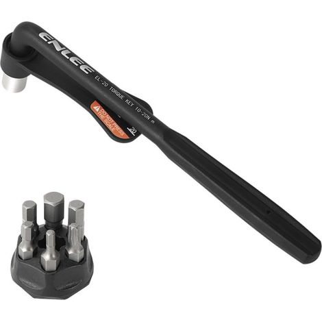 Clé dynamométrique vélo EL-20 kit professionnel précision 3-10 Nm et 10-20 Nm outil intégré réparation entretien cycliste (1/4)
