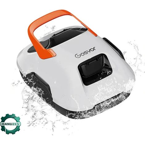 Manuzen - Robot Piscine Sans Fil Aspirateur Pour Piscine Hors Sol Portable (1/4)