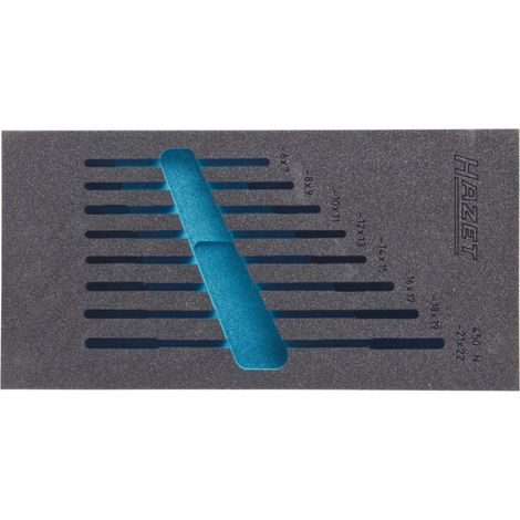 Garniture en mousse souple bimatière 163-95L ∙ L x l : 342 mm x 172 mm (1/2)
