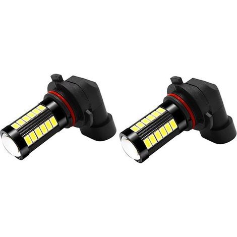Set mit 2 Nebelscheinwerfern für Autos, H8/H11, 6500 K, 1400 Lumen, LED, IP67, weiß (1/5)