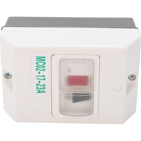 Disjoncteur de Protection Moteur MC02-17-23A 50/60Hz ABS Étanche 220/380V (1/5)