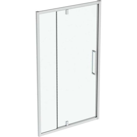 Ideal Standard i.Life - Ante doccia a bilico 120 cm, silver bright/vetro trasparente T4939EO