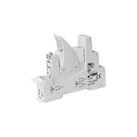 Relé de interfaz PI84-230AC-M93G-MS-2012, contactos: 2P, alimentación: 230 V CA, corriente de carga: 8 A, ancho: 15,5 mm