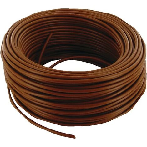 Cable el茅ctrico 1 x 2,5 mm虏 marr贸n UNIVERSAL KA1251