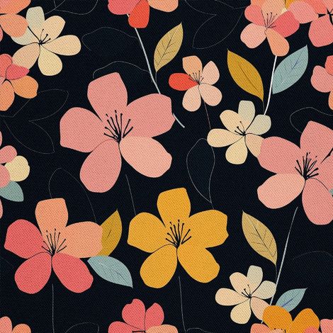 Tela decorativa para exteriores Oxford - Motiv Blumen I DX5587 (1/5)