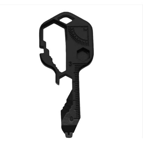Clé à molette multifonctionnelle, couleur noire, pour vélos, pour l'entretien, le montage et la réparation à domicile.-AquaForge (1/4)