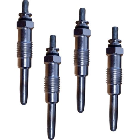 Kit 4 candelette diesel 11 v per chrysler grand voyager iii (gs) 25 td 85kw