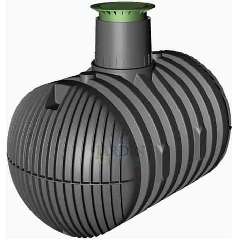 Suinga – Réservoir d'eau enterré 8500 L – Récupérateur d'eau de pluie en polypropylène – Dimensions 350x204x270 cm – Stabilité maximale