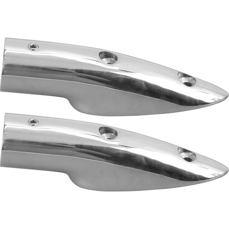 2 pièces embout de main courante 22 mm acier inoxydable 316 résistant à la corrosion pour bateau (1/5)