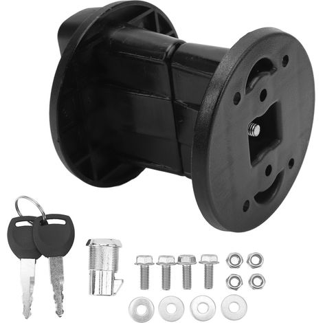 Support de montage pour rail vertical en acier inoxydable, bride d'ancrage pour tube circulaire de 1-1/4 pouce, pour yachts et bateaux (1/5)