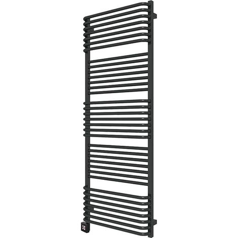 Elektrischer heizkörper Schwarz HxL 1580mmx500mm - 800 Watt - POL1580/500SOAE1N