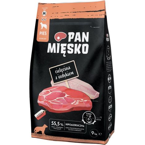 PAN MEAT Veau à la dinde M 9kg (1/5)