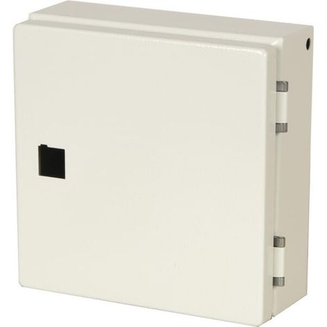 Rittal KX 1546.000 Coffret d'installation, Boîtier mural 200 x 200 x 80 Tôle d'acier gris clair (RAL (1/3)