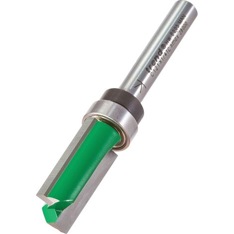 Trend Fresatore per Profilatura Guidato CraftPro, Gambo da 6,35 mm, Diametro di Taglio 12,7 mm & Lunghezza di Taglio 25 mm, Punta in Carburo di Tungsteno, C121X1/4TC