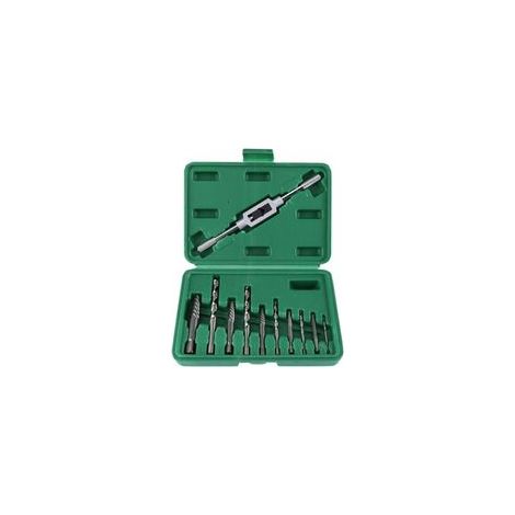 Extracteur de vis cassé,11pcs kit d'Extracteur de Vis Extracteur de vis endommagé Extractor Set pour l'Enlèvement de Vis Cassées ou Endommagées Boulons Fastners Outil de Suppression (1/4)