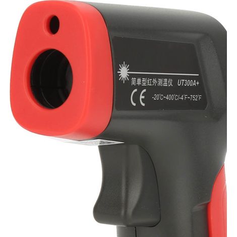 Uni-T UT300A Digitales Infrarot-Thermometer + Berührungsloses Temperaturmessgerät (Batterie nicht enthalten) (1/5)