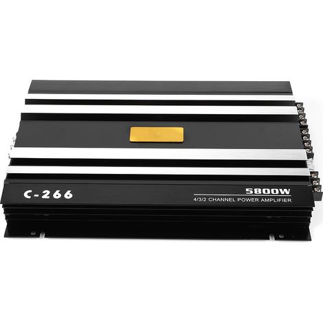 Autoradio-Verstärker, Lautsprecher-Leistungsverstärker, 12 V, 5800 W, universell für LKW (1/5)