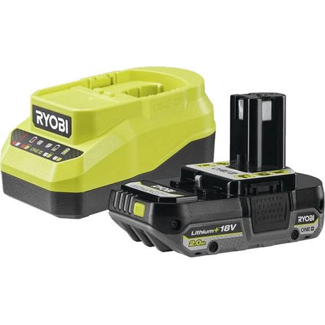 Ryobi ONE+ 2.0A Charger & Battery Kit (1x 2.0Ah) 18V RC18120A-120C