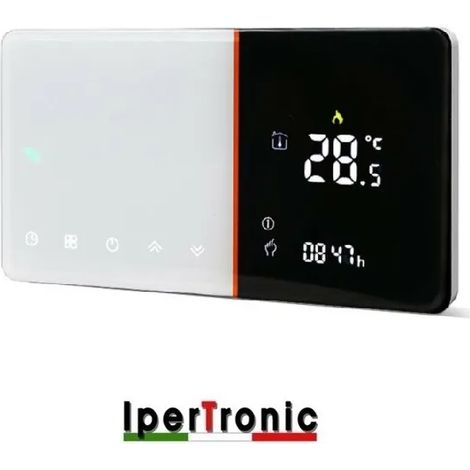 CRONOTERMOSTATO DA INCASSO ELEGANTE WIFI SETTIMANALE 230V