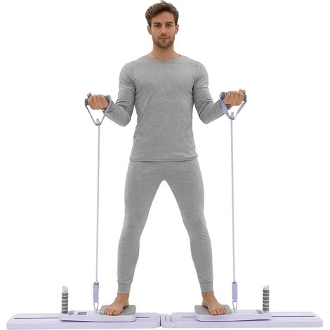 Planche pour muscles abdominaux, avec affichage LED, capacité de charge de 130 kg, réglable, avec genouillères et câble USB, en polypropylène, appareil d'entraînement pour le ventre, les bras, le dos (1/5)