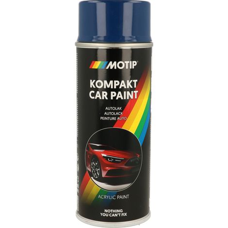 PEINTURE ACRYLIQUE KOMPAKT 44867 BLEU BRILLANT 400ML MOTIP