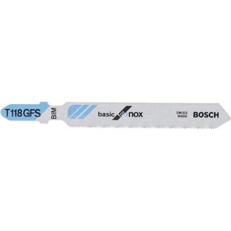 Hoja de sierra sable 5 unidades T 118 GFS Bosch
