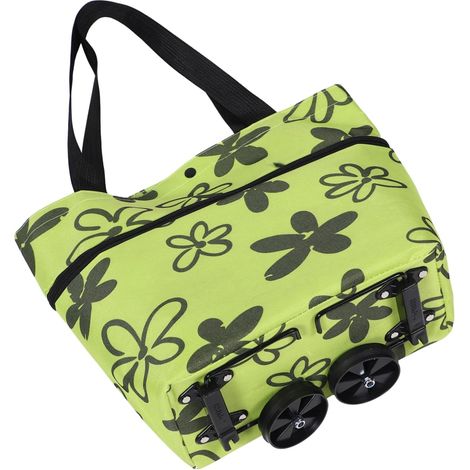 Korbwagen mit Rädern wiederverwendbare Trolleytasche mit