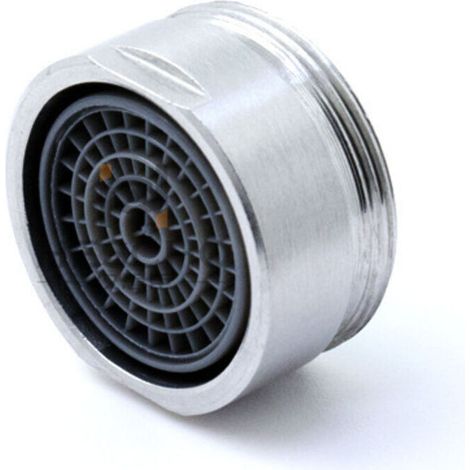 Aérateur de robinet en laiton M24 (lot de 2), angle de sortie réglable, filtre de nettoyage amovible, économie d'eau, 2 modes d'eau pétillante, pour salle de bain et cuisine.