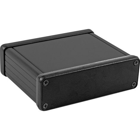 Hammond Electronics 1455L801BK Universal-Gehäuse 80 x 103 x 31 Aluminium extrudiert Schwarz (eloxi