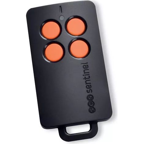 Scs Sentinel – Télécommande 4 canaux pour motorisations – Portée 50m – Fréquence 433.05 MHz – Alimentation pile lithium CR2032 incluse (1/5)