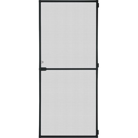 Porte moustiquaire Action, 100 x 210 cm, anthracite (1/5)