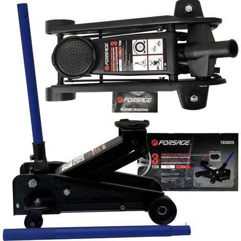 Cric idraulico Frog 3t + gomma