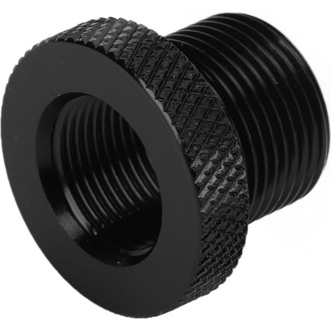 Adaptateur Filtre à Huile Voiture Métal Universel Connecteur Fileté Noir Accessoire Auto 5/8-24 vers 1/2-28 Raccord (1/5)