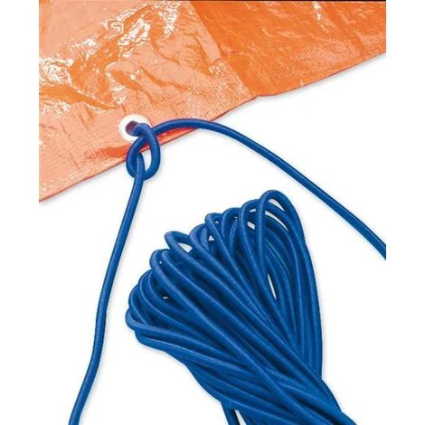 Goma elástica de sujeción para lonas, diámetro 7 mm