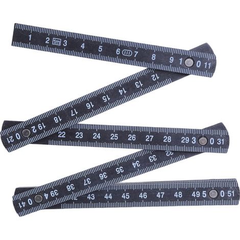 Règle pliante d'un mètre, petit format, tige de mesure pliable (1/5)