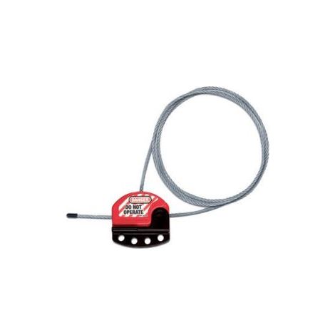 Câble de consignation ajustable Penta 4 serrures, anse de 4mm ( Prix pour 1 )