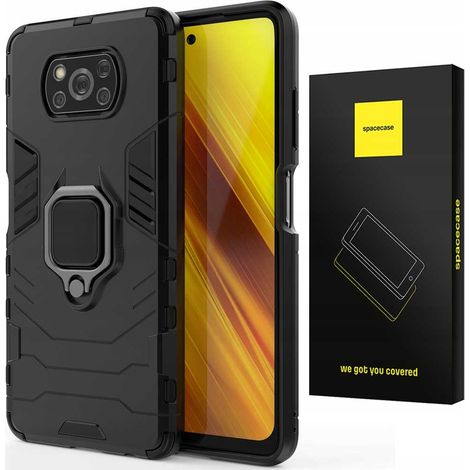 Étui Spacecase X-Ring Poco X3 NFC/Pro noir (1/5)