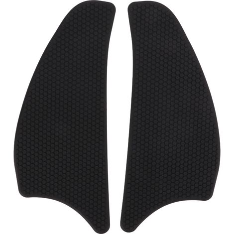 2 Knieschoner aus Gummi für den Kraftstofftank, Ersatzteile für VERSYS1000, schwarz (1/5)