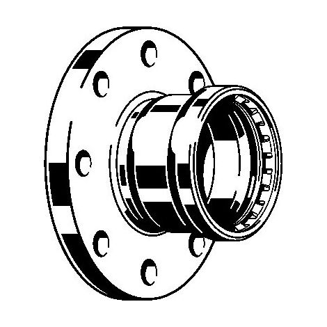 VIEGA 811174 Raccord de bride avec SC Temponox XL (1/2)