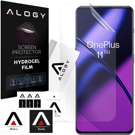 Película de hidrogel para protector de pantalla de teléfono OnePlus 11 5G Película de hidrogel Alogy (1/4)