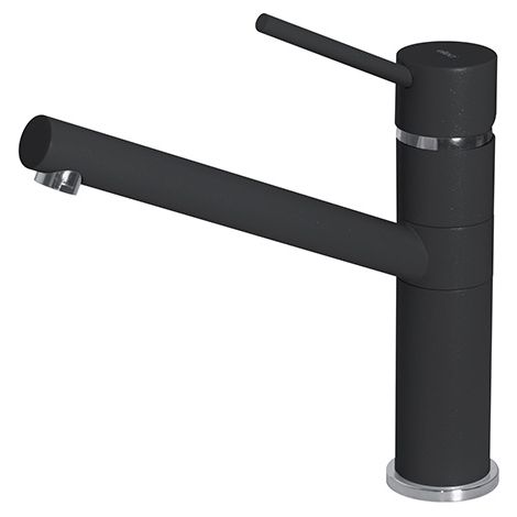 Elleci Sava K86. Tipo di beccuccio: Standard, Colore del prodotto: Nero, Controllo del flusso d'acqua: Leva sanitaria. Altezza sopra la superficie di fissaggio (max): 22,1 cm - MKKSAV86 (1/2)